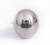 Stainless steel casserole earring with fittings egg-shaped top bead casserole button olive shaped cover bead