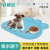 Natural Environmentally Friendly Diatomite Pet Dog Cat Placemat Mat Water-Absorbing Non-Slip Durable Easy Cleaning Odor Removal