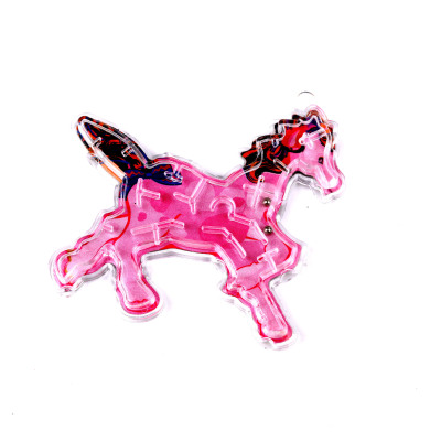 Children's Educational Toys Pony Unicorn Maze Pinball Plate Gifts Kindergarten Gifts