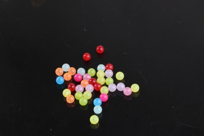 Colorful acrylic beads