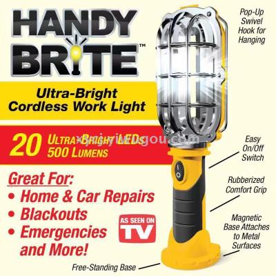 TV product Handy Brite portable LED flashlight light inspection light working light