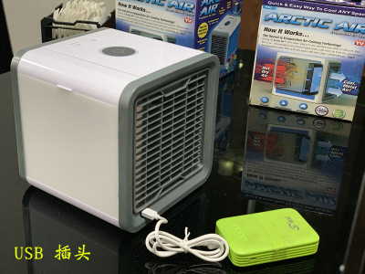 Mini Air Cooler Small Air Cooling Machine Usb Charging Air Conditioner Fan Humidifier Fan Arctic Air Cool