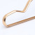 Manufacturers direct 1.2 wide aluminum clothes hangers hang hangers aluminum alloy space aluminum non-skid hang clothes 