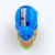 Japan and South Korea Stationery Cartoon Turtle Mixed Color Pencil Sharpener Environmental Protection Mixed Color Pencil Shapper Wholesale Can Be Customization as Request