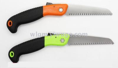 Folding saw outdoor portable hand saw woodworker garden lumberjack household hand wood saw fruit tree saw