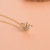 Popular Crown Exquisite Necklace for Women Korean Style Temperament Gift Internet Celebrity Minimalist Stunning Wholesale Ornament European and American