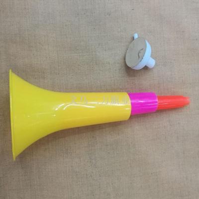 Fans horn plastic toys cheer sporting goods national flag horn suona travel fans supplies