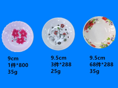 Melamine vinegar dish dish large amount of spot stock low price processing style, price concessions