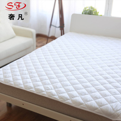 Luxury hotel supplies custom wholesale hotel linen mattress protection pad hotel bedding non-slip pad