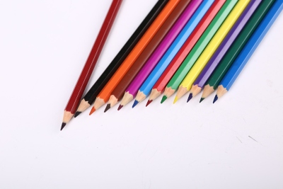 7-12 color environmental pencil student plastic color pencil