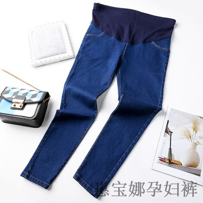 Pregnant women wear spring and autumn thin autumn and winter leggings, spring and summer jeans, spring fashion pants, summer dress