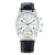 Wechat business style gift watch fashion three eyes blue light men's belt quartz watch business casual men's wrist watch