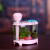 Mini USB Fish Tank Humidifier Household Air-Conditioned Room Bedroom Noiseless Fish Tank Light Humidifying Micro Landscape Large Capacity