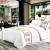 Sixty r hotels bucao guesthouse cotton tribute satin printed bedding home stay four sets of manufacturers direct sales