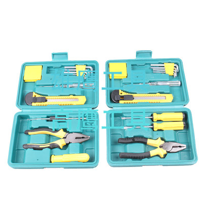 Portable multifunctional repair vehicle toolbox set of household quality automotive hardware tools