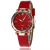 Hot style flower glass star drilling surface fashion lady belt watch simple digital scale quartz watch wholesale