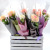 Dust - proof and waterproof cellophane roll OPP cellophane flower shop flower bouquets wrapped in flower material wrapping paper