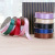 Plain yarns with fresh flowers bouquet packaging ribbon Plain face DIY handwork with fresh flowers packaging materials