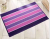 Stripe ground mat bathroom kitchen toilet prevents slippery mat to absorb water carpet to take the door door mat footpad