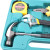 Multifunctional hardware toolbox household hardware kit emergency repair kit