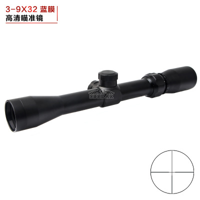 3-9x32 blue film hd long optical sight