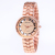 Hot hot style simple steel band hollow-out personality watch wholesale fashion joker business alloy lady spot