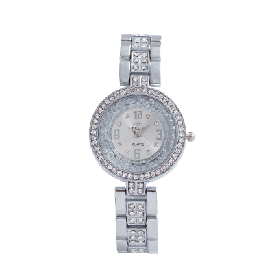 Hot style round diamond ultra-thin ladies watch fashion joker ladies bracelet wrist watch amazon wholesale