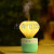Cactus Humidifier USB Mini Office Desk Surface Panel Colorful Night Lamp Humidifier Air Purifier