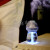 New USB Charging Feeding Bottle Atomization Humidifier Night Light Timing Mini Car Humidifier