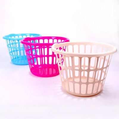 Foreign trade best-selling dirty clothes basket plastic laundry basket hollow toys clothing collection basket wholesale