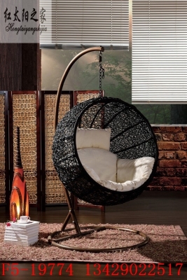 Hanging basket wicker chair chair Hanging chair household indoor swing bird's nest chair Hanging orchid chair hammock web celebrity cradle chair