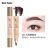 Music Flower Music Flower Waterproof Non-Makeup Three-Dimensional Eyebrow Liquid Eyebrow Pencil plus Eyebrow Cream M6005