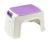 Plastic Stool, Casual Chair, Plastic Non-Slip Stool, White Two-Color High Stool, Home Thick Stool Size