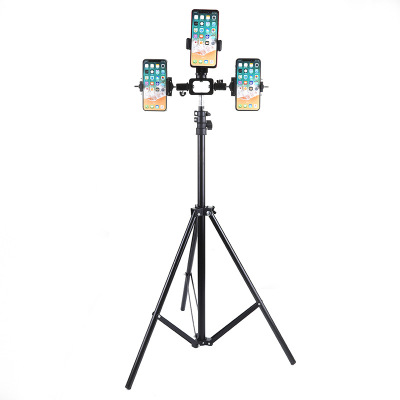 Lamp Holder Mobile Live Streaming Fill Light Bracket Photography Bracket Floor-Type Tripod Anchor Live Streaming Lights Tripod