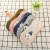 Feather yarn invisible socks Japanese cartoon ship socks silicone kitten sweat breathable cotton socks wholesale