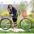 Bicycle 20 inches new men and women bike with rear seat, car basket buggy