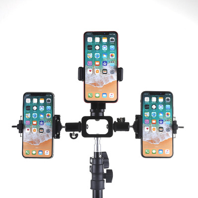 Patent Adjustable Stand for Live Streaming Increasing Position Bicycle Clip Bicycle Clip round Pipe Clamp Clamp External Clamp