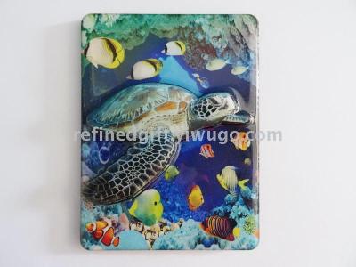 Marine creative refrigerator stickers tourism craft gifts PVC soft plastic refrigerator stickers creative gifts