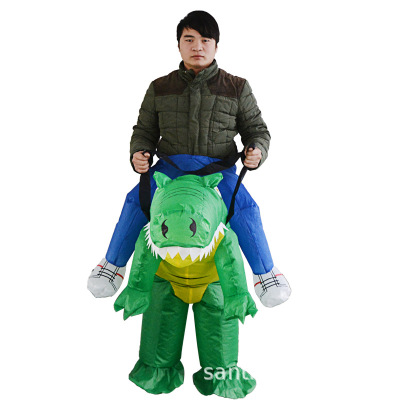 Manufacturers sell a hot style foreign trade do strange crocodile inflatable clothing holiday party performance clothing