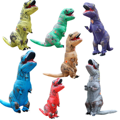 An inflatable costume for children's tyrannosaurus rex holiday party performance costume from amazon wish
