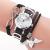 2019 new fashion twining bow love bee multi-level ladies bracelet watch with long strap watch