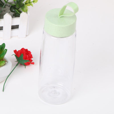 Primary and secondary school students outdoor sports portable space cup gym large capacity transparent plastic kettle