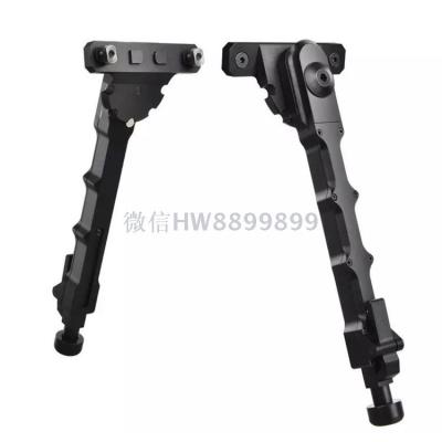 The Metal tactical legs can be folded or raised to separate the bamboo legs