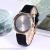 Ins hot style compact compact crystal face candy colored belt watch for ladies
