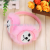 Manufacturers direct lovely knitting design and color mixed color children bear small ears foreign trade earmuff earmuff