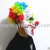 Halloween gelatine clown hair mask mask will perform supplies horror props