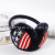 Manufacturers direct foreign trade contracted knitting wool flag cartoon music earmuffs