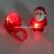 ZD-LED Luminous Ring Luminous Toy Foreign Trade Popular Style Factory Direct Sales Santa Claus Ring