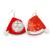 ZD Factory Direct Sales Christmas Hat Earrings LED Light-Emitting Earrings Foreign Trade Popular Style Christmas Decoration