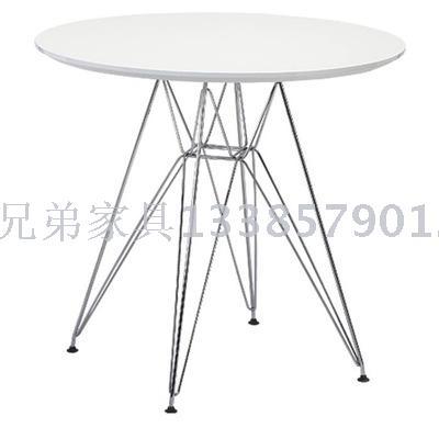 Electroplate Eames Creative round Table Long Table Modern Office Table Computer Negotiation Table Eames Notebook round Table